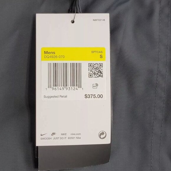 Nike 3 n 1 Therma Fit Life Parka Jacket Vests Smoke Grey DQ4926-070 Size S NEW - Picture 13 of 13
